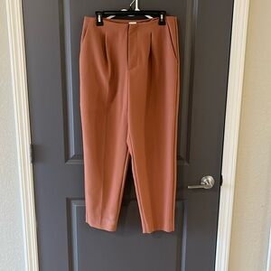 Rust colored trouser pant